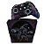 KIT Capa Case e Skin Xbox One Slim X Controle - Pantera Negra - Imagem 1