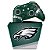 KIT Capa Case e Skin Xbox One Slim X Controle - Philadelphia Eagles NFL - Imagem 1
