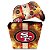 KIT Capa Case e Skin Xbox One Slim X Controle - San Francisco 49ers - NFL - Imagem 1