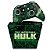 KIT Capa Case e Skin Xbox One Slim X Controle - Hulk Comics - Imagem 1