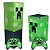 KIT Xbox Series X Skin e Capa Anti Poeira - Creeper Minecraft - Imagem 2