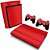 PS3 Super Slim Skin - Fibra de Carbono Vermelho - Imagem 1