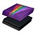 PS4 Slim Capa Anti Poeira - Rainbow Colors Colorido - Imagem 1