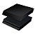 PS4 Slim Capa Anti Poeira - Preta All Black - Imagem 1