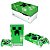KIT Xbox Series S Skin e Capa Anti Poeira - Creeper Minecraft - Imagem 1