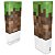 Capa Xbox Series S Anti Poeira - Minecraft - Imagem 1