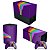 KIT Xbox Series X Capa Anti Poeira e Skin - Rainbow Colors Colorido - Imagem 1
