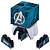 Capa PS5 Base de Carregamento Controle - Avengers Vingadores Comics - Imagem 1