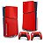 Skin PS5 Slim Vertical - Vermelho - Imagem 1