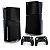 Skin PS5 Slim Vertical - Preto Black Piano - Imagem 1