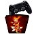Capa PS4 Controle Case - Fire Flower - Imagem 1