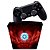 Capa PS4 Controle Case - Iron Man - Homem De Ferro - Imagem 1