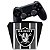 Capa PS4 Controle Case - Oakland Raiders Nfl - Imagem 1