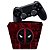 Capa PS4 Controle Case - Deadpool Comics - Imagem 1
