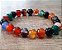 Pulseira de Ágatas Coloridas - Imagem 2