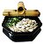 Fonte feng shui baguá M 17 cm - preta - Imagem 1