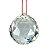 Esfera de cristal multifacetada 40mm Egípcia para Feng Shui - curas e correções - Imagem 1