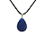 Quartzo Azul - colar gota - Imagem 1