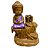 Incensário Cascata - Buda Meditando Roxo - Imagem 1