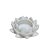 Castiçal Flor de Lotus Branco - Imagem 2