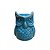 RECHAUD DE CERAMICA CORUJA AZUL - Imagem 1