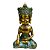 Estatua de Resina - Buda Verde e Dourado - Imagem 2
