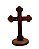 Cruz de Madeira Pedestal - Imagem 2
