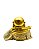 Buda Sorridente da Riqueza - Dourado - Imagem 2
