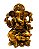 Ganesha na Flor - Dourado - Imagem 1