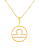 Gargantilha Signo Libra  12 mm - Sunshine Cristais   Tamanho: 1.Corrente 45 cm - Imagem 1