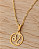 Gargantilha Signo Leão 12 mm - Sunshine Cristais Tamanho: 1.Corrente 45 cm - Imagem 2