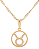 Gargantilha Signo Touro 12 mm - Sunshine Cristais Tamanho: 1.Corrente 45 cm - Imagem 1
