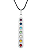 Gargantilha 7 chakras 33 m -fio 45 cm - Imagem 1