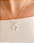 Gargantilha Estrela Swarovski 20mm Aurora Boreal Sunshine - Imagem 2