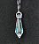 Colar Pêndulo Swarovski 40 mm BLAB - Imagem 2