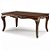 Conjunto de Jantar Belle 06 Lugares - Imbuia Envelhecido - Alto Padrão Móveis. - Imagem 2