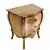 Mesa de Cabeceira Lyon - Natural - Alto Padrão Móveis. - Imagem 2