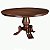 Mesa de Jantar Fragata (1,50 x 1,50) - Imbuia - Alto Padrão Móveis. - Imagem 1