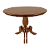 Mesa de Jantar Fragata (1,00 x 1,00) - Imbuia - Alto Padrão Móveis. - Imagem 1