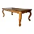 Mesa de Jantar Entalhada Country 2,7m Amêndoa - Imagem 1