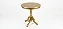 Conjunto Poltronas Imperador com Mesa Apoio Ouro Envelhecido - Imagem 5