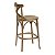 Banqueta Design X - Natural - Alto Padrão Móveis. - Imagem 2
