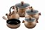Conjunto de Panelas Colonial 5 Pcs Ceraflame - Cobre - Imagem 1