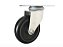RODIZIO PLACA FIXO 4" BORRACHA TERMOPLÁSTICA (65KG) - COLSON - Imagem 1