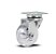 RODIZIO PLACA GIRATÓRIO 2'' CRISTAL PU COM TRATAMENTO UV (45Kg) - COLSON - Imagem 1