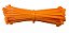 ABRAÇADEIRA DE NYLON LARANJA 200MM - WORKER - Imagem 1