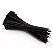 ABRAÇADEIRA DE NYLON PRETA REUTILIZAVEL 150X7,6MM FRONTEC  (25 PÇS) - Imagem 1