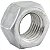 PORCA SEXTAVADA 1/2'' ZINCADA - CISER (30 pçs) - Imagem 1