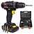 FURADEIRA DE IMPACTO/PARAFUSADEIRA A BATERIA 20V+KIT DE ACESSÓRIOS - NOLL - Imagem 1