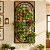 Jardim Vertical Mandala Preto de Ferro e Madeira 157x70cm - Imagem 3